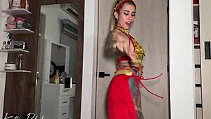 Damn, Katty Blake rides huge Latino cock with her massive ass