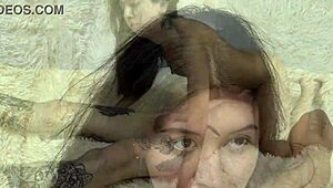 College Girlfriend Serves Two Monster Cocks Cum