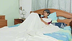 I’m Obsessed Watching Stepmother Masturbate and Sneaking Under Sheets to Fuck Her Hard