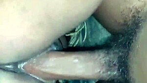 Hood bitch riding big cock to creampie