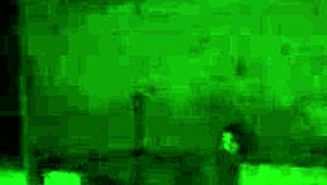 cracky and the tv in a fun reality moment