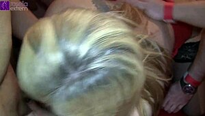 hey, wanna see extreme bareback cum gang bang with marina?