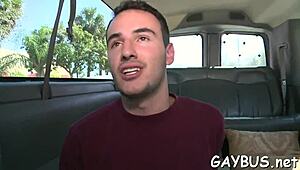 Satisfying blowjob with a gay guy sucking bareback!