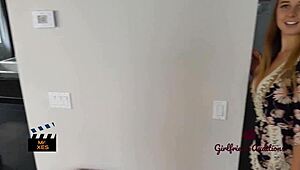 Gigi Jax In Hardcore Interracial Audition With Deepthroat And Piss Face Fuck