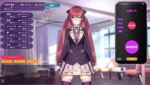 Amamiya Karen in Intense Hentai Game Action with Monster Cock Scenes