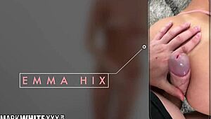 Emma Hix getting her sexy pussy pounded in an epic threesome
