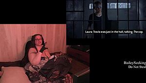 Naked Brunette Feels Fetish Emotions With Big Tits