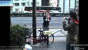 Japanese amateur shows NAILS MANICURE with artificial nails.