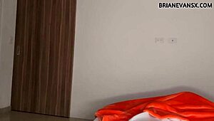 Pov, my roommate squirts with her big tits and ass.