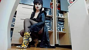 tribute for elvira in femdom style, so hot!