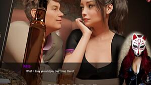 Kate in maid cosplay game?