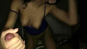 Pretty Sara Luv in POV rabbit toy fun