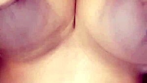 Ebony BBW Riding Cucumber Wildly!