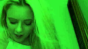 Horny Stepdad POV Blowjob with Skinny Blonde Stepdaughter Riley Star