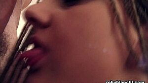 this 18enne opens her ass for her boyfriend. deepthroat and anal sex in roby bianchi's film