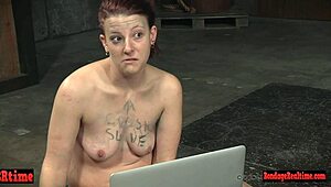 Punished Submissive Bound and Dominated Hard in Rough Garage Scene