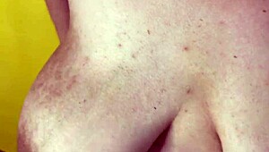 Big boobed cheating wife's hairy pussy fucked pov