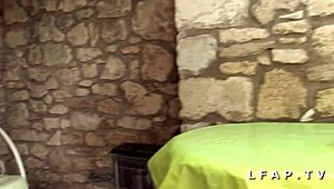 Hey, two French girls share one rod and their slits