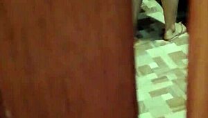 I Spy On My Best Friend's Latina Mom As She Masturbates And Begs For Sex.