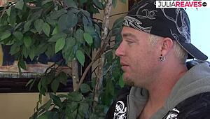 Our friend fucks blonde Jenna for free with moans!