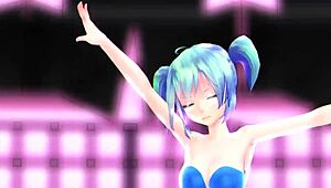 In this anime hentai, Hatsune Miku engages in explicit scenes