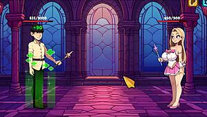 Princeza Sofia u hentai igri se svlači do gole