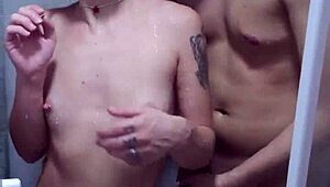 My Husband Recorded Me Giving Ass To His Friend In Shower