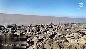 Man, I got filmed jerkin’ by the river and had to bang this dude for my video back!