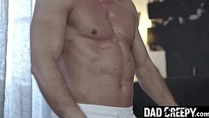 Damn! Stepdad drills stepson’s asshole bareback after catching him on gay dating site - DadCreepy