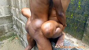 Lucky Stranger With Big Black Cock Pounds Slim Church Girl