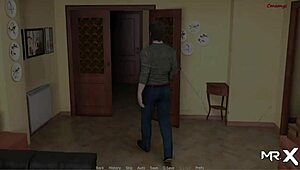 pine falls game takes us to a strange hentai location