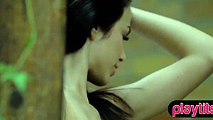 Beautiful brunette teen 18+ sophie explores her tight petite body solo for tender pleasure.