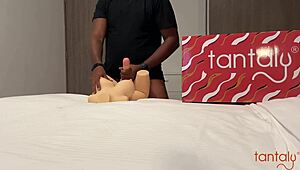 Stepmom Leyne Rodriguez Tricked Her Gay Stepson into Tantaly Sex Doll Fucking