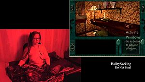 naked bbw with big natural tits in final scene playthrough