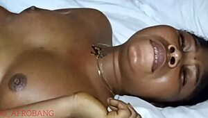 afrobang student fucks a girl in classroom with dirty talk