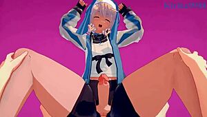 May And Bridget Have Intense Sex And Anal In Guilty Gear Strive Hentai 😈