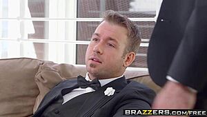 BRAZZERS - BRAZZERS EXXTRA - DIRTY BRIDE SCENE STARRING LENNOX LUXE AND CHAD WHITE
