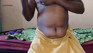 Servant drills mommy's hole in a steamy ranch encounter. Asian milf takes it all.