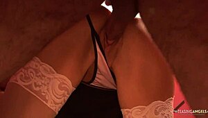 Long dong satisfies gorgeous sluts in threesome