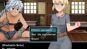 Blonde Girl Boldly Enters Monster-Filled Cave For Lost Treasures In Hentai!