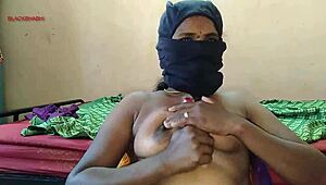 Servant drills mommy's hole in a steamy ranch encounter. Asian milf takes it all.