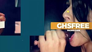 Hot Spicy Latina Covers Tits And Mouth With Cock At Gloryhole