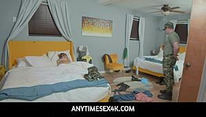 anytimesex4k shows military teens callie black and dani blu getting used hard in camp