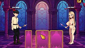 princess sophia in hentai game strips naked