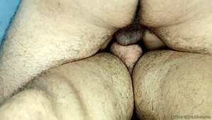 I see double penetration making her squirt and play with cum