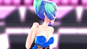 In this anime hentai, Hatsune Miku engages in explicit scenes