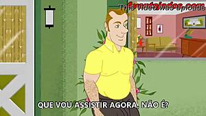 sexo gay desenho meu vizinho filipino brazilian guy sucking cock and fucking hard in the drawing