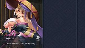 I resist ayano's big tits blowjob temptation