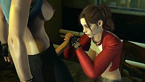 Futa Claire Redfield Creampied By Jill Valentine