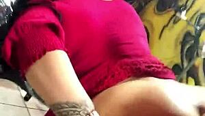 Peruvian Woman Changes Pussy Piercing With Tattoo Artist